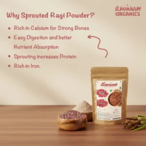 Sprouted Ragi Powder – 500g